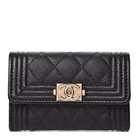 chanel boy card holder zipper inside|boy Chanel flap card holder.